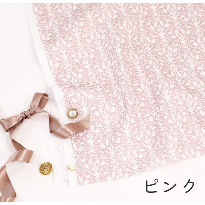 《 ダマスク柄1 》コットン100% オックス MA-0354~0360
