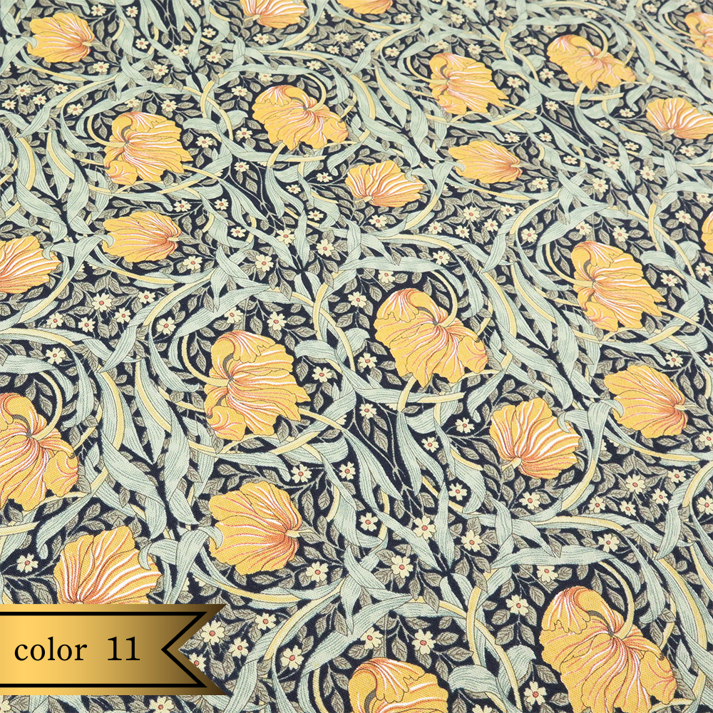 【シーチング】ウィリアム・モリス "Pimpernel" 8365 約110cm巾 全2色