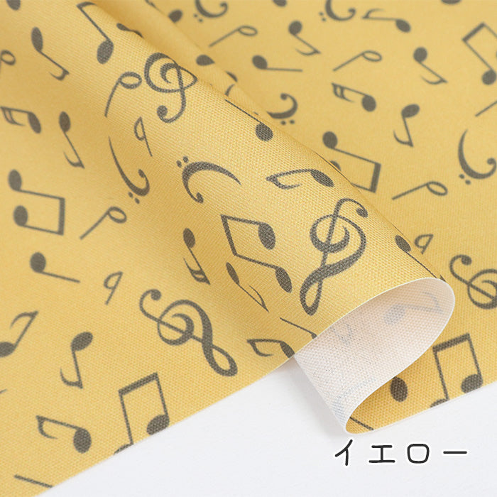《 Music Notes 》コットン100% オックス MA-0592~0596