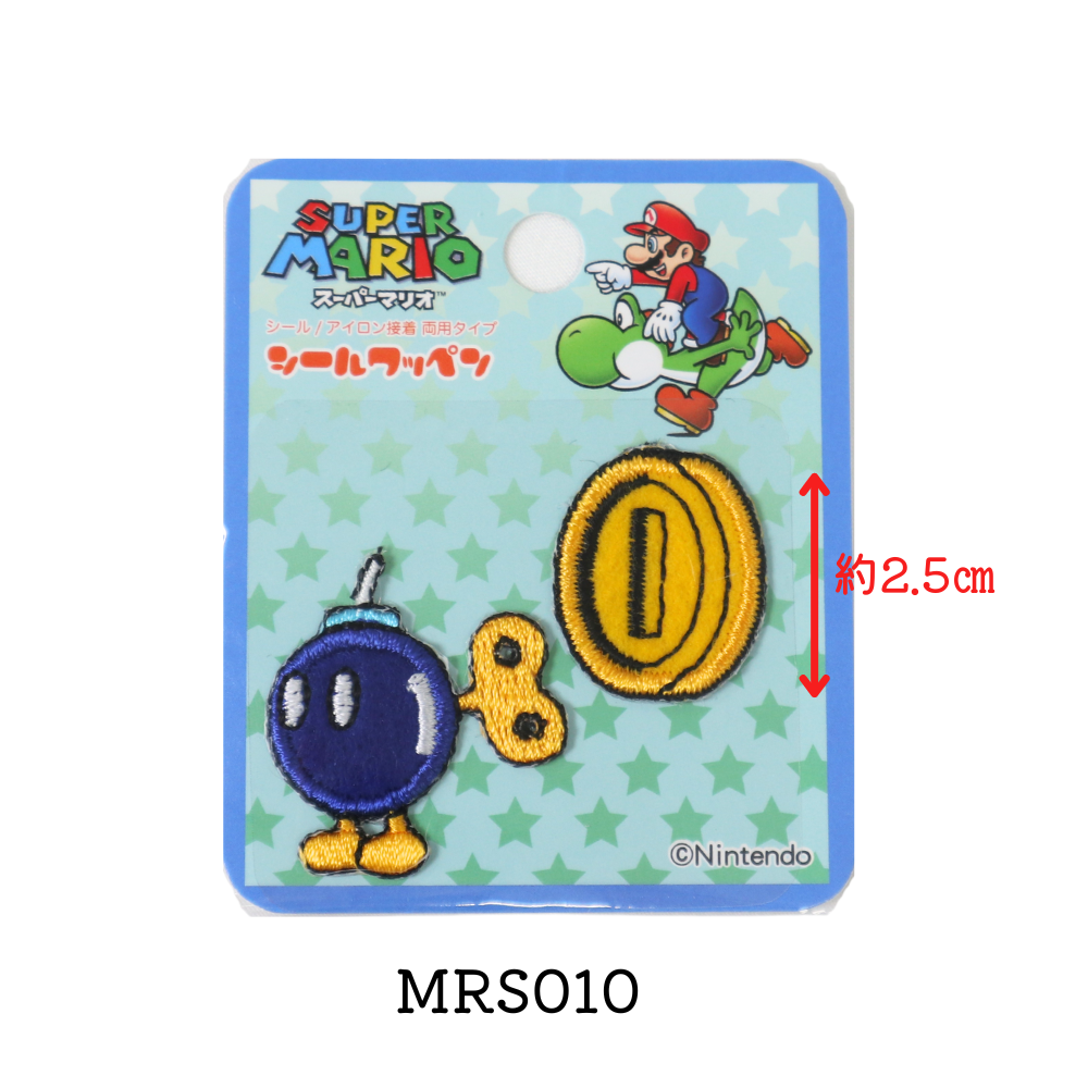 【ワッペン】スーパーマリオ シールワッペン