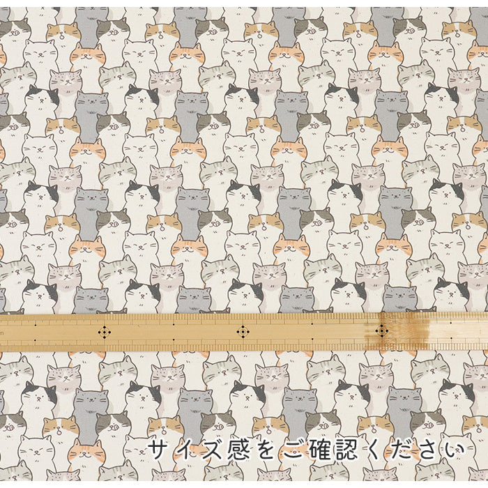 《 ねこまみれ 》コットン100% オックス MA-0569~0570