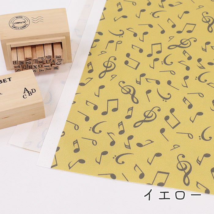 《 Music Notes 》コットン100% オックス MA-0592~0596