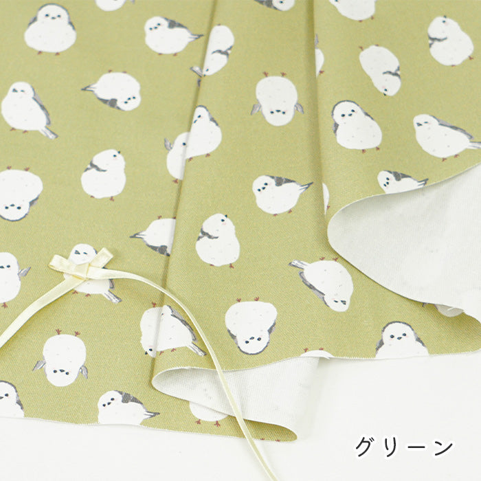 《 シマエナガ 》コットン100% オックス MA-0244~0250・0682~0683