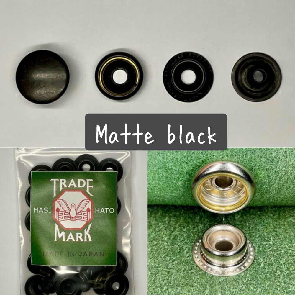 【レザークラフトツール】ジャンパーホック S/小 10組 全5色