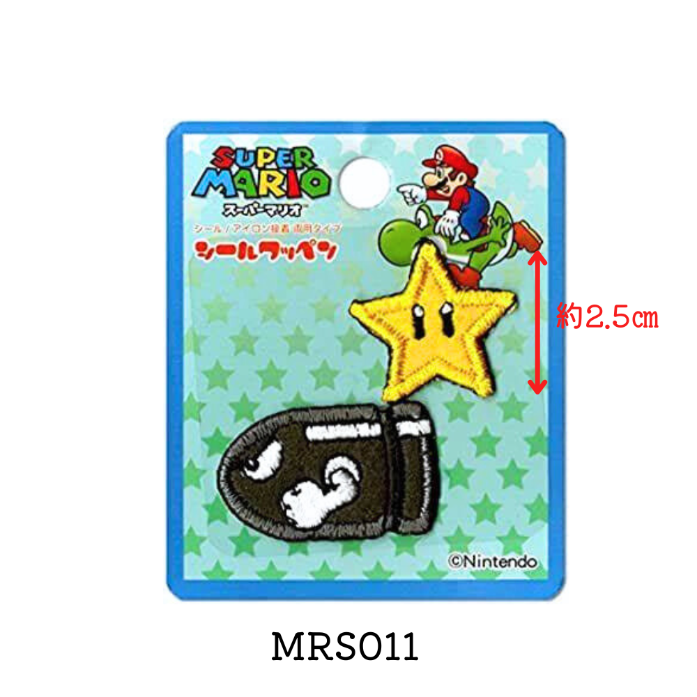 【ワッペン】スーパーマリオ シールワッペン