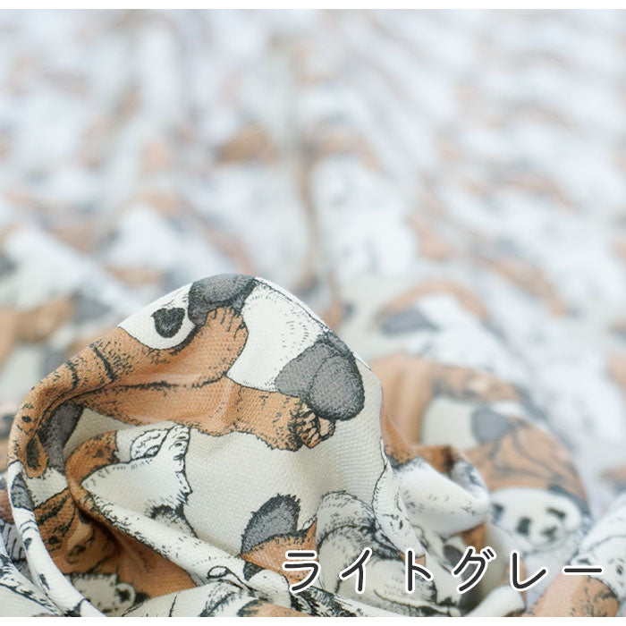 《 ぼくはクマ、ぼくもクマ。 》コットン100% オックス MA-0021~0024