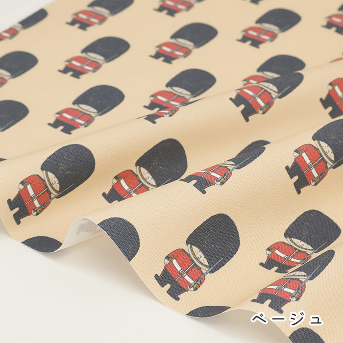 《 ロンドンの兵隊さん 》 コットン100% オックス MA-0687~0691