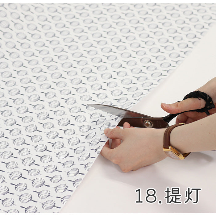 《 WASABIシリーズ4 提灯 》 コットン100% シーチング MA-0232