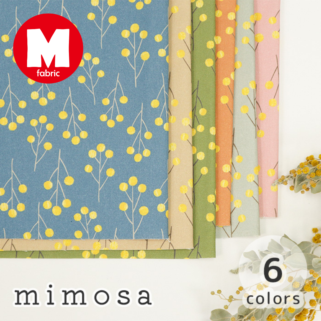 《 mimosa 》 コットン100% オックス MA-0507~0512