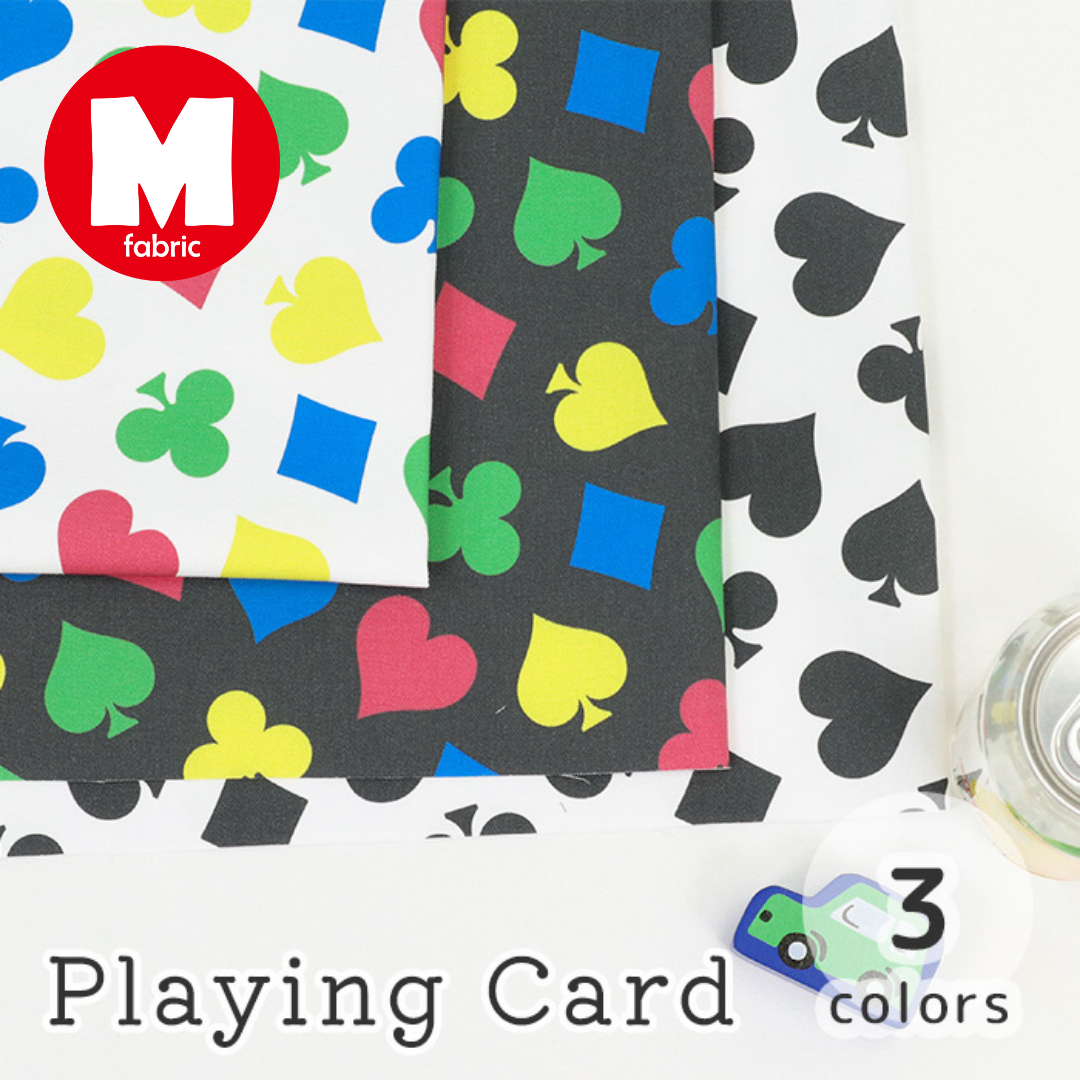 《 Playing Card 》コットン100% オックス MA-0523~0525