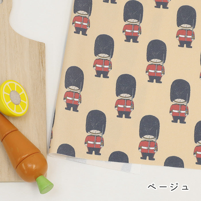 《 ロンドンの兵隊さん 》 コットン100% オックス MA-0687~0691