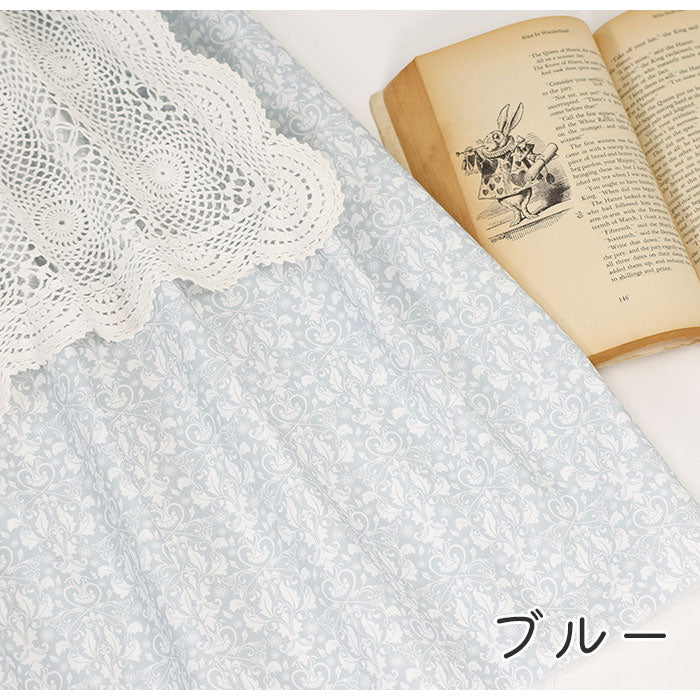 《 ダマスク柄1 》コットン100% オックス MA-0354~0360