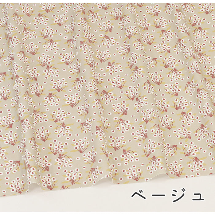 《 丸い花 》コットン100% オックス MA-0377~0382