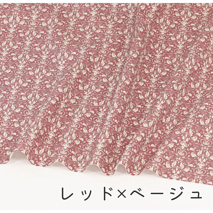 《 ダマスク柄2 》コットン100% オックス MA-0361~0363
