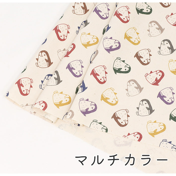 《 ペンギンです。 》コットン100% オックス MA-0422~0428