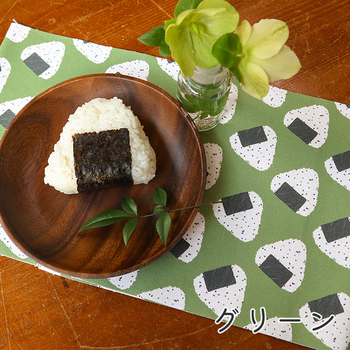 《 転がるおにぎり 》 コットン100% オックス MA-0494~0499