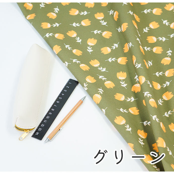 《 レトロフラワー 》コットン100% オックス MA-0121~0124