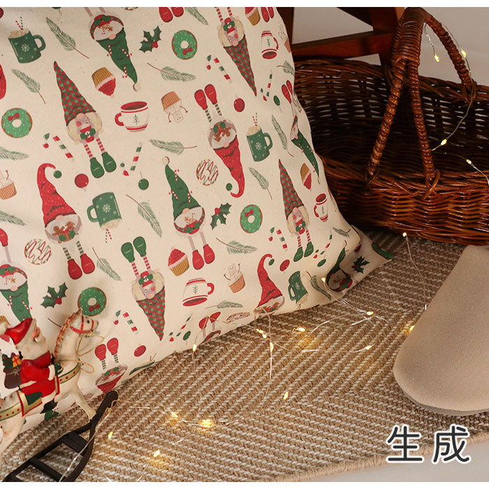 《 Happy Holidays 》コットン100% オックス MA-0373