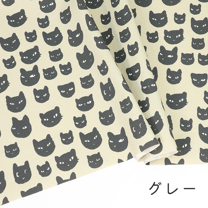 《 にゃんこパレット 》 コットン100% オックス MA-0537~0541