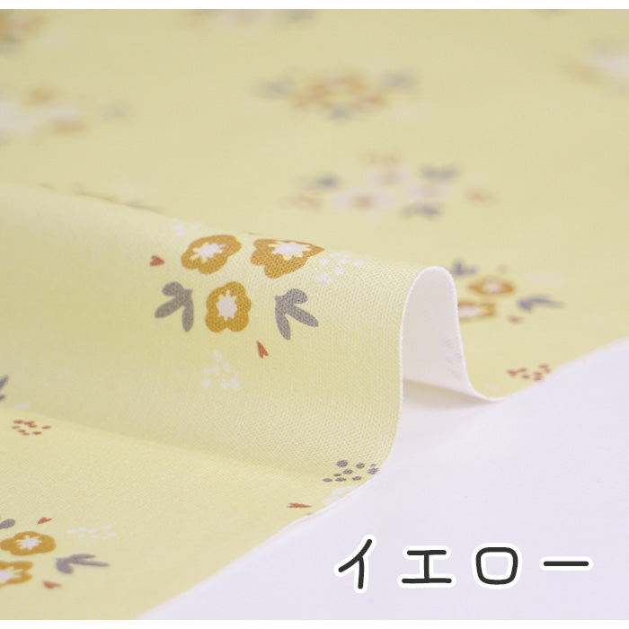 《 かわいい花束 》コットン100% オックス MA-0085~0088