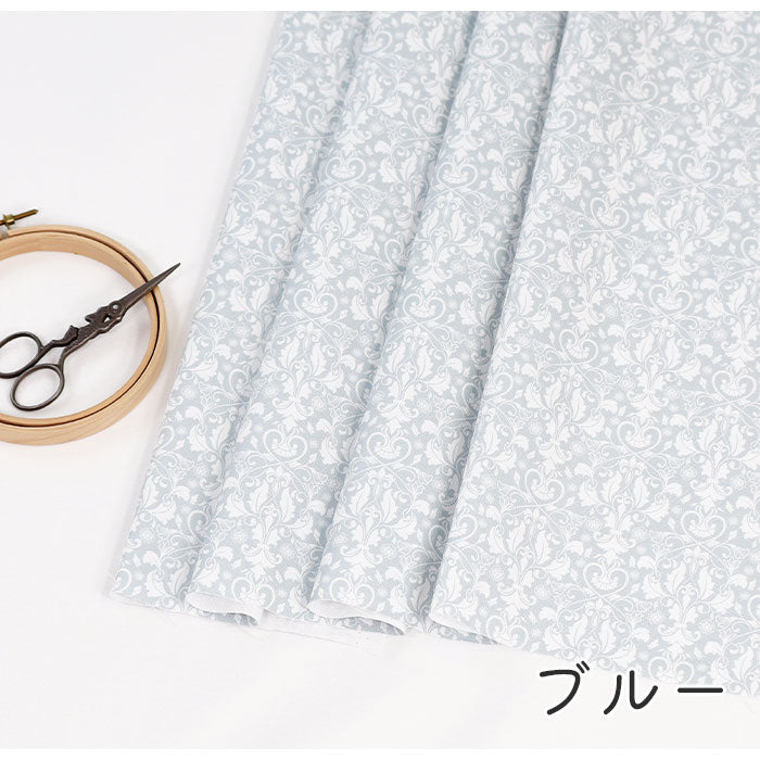 《 ダマスク柄1 》コットン100% オックス MA-0354~0360