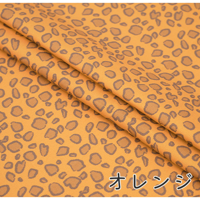 《 ヒョウ柄 》コットン100% オックス MA-0135~0137