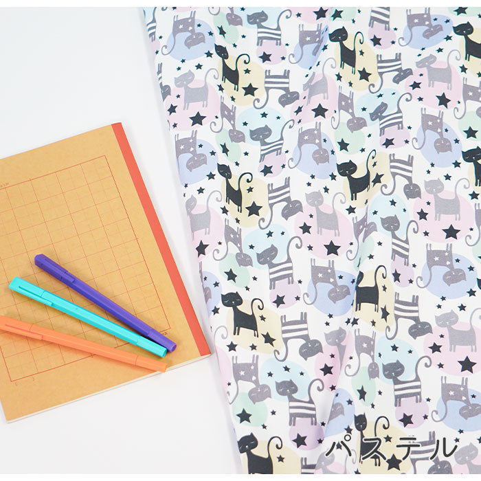 《 ねこのミーヤ 》コットン100% オックス MA-0129~0130