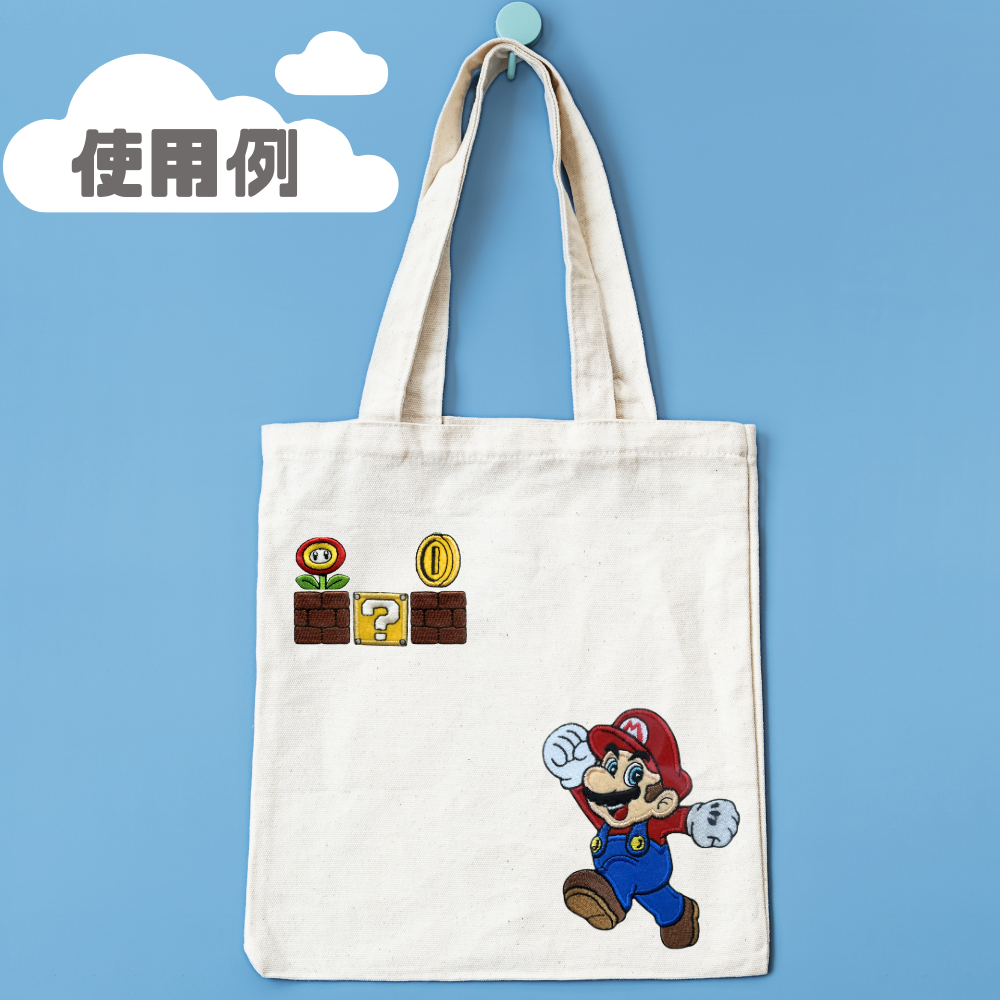 【ワッペン】スーパーマリオ ビッグワッペン