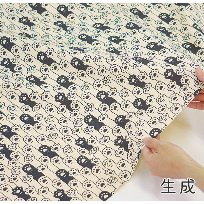 《 猫の手貸します 》コットン100% オックス MA-0025・MA-0243