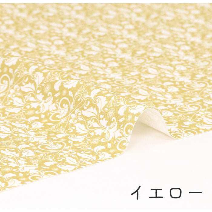 《 ダマスク柄1 》コットン100% オックス MA-0354~0360