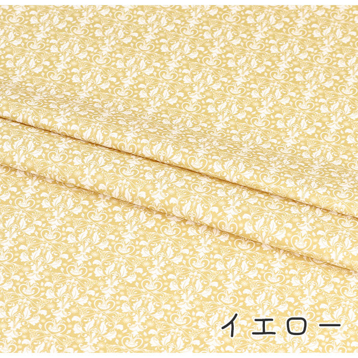 《 ダマスク柄1 》コットン100% オックス MA-0354~0360