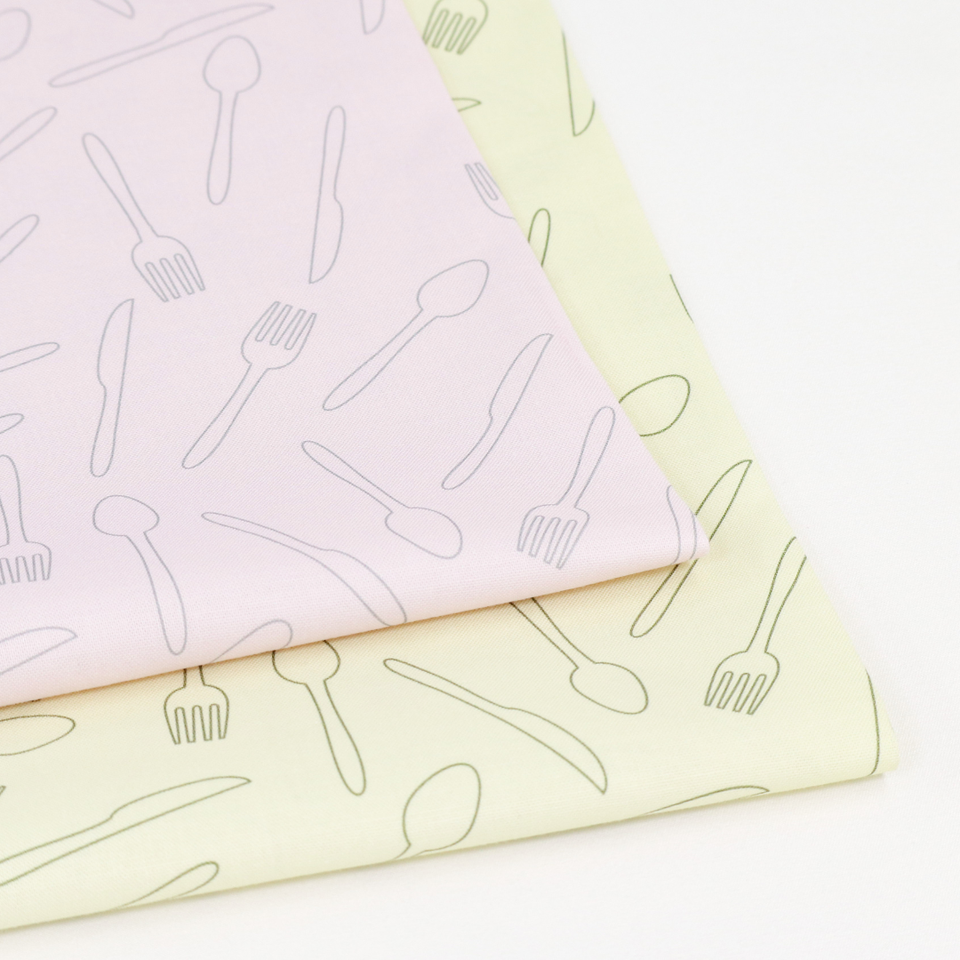 《 カトラリー 》 コットン100% シーチング MA-0163~0164