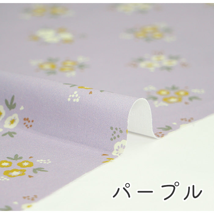 《 かわいい花束 》コットン100% オックス MA-0085~0088