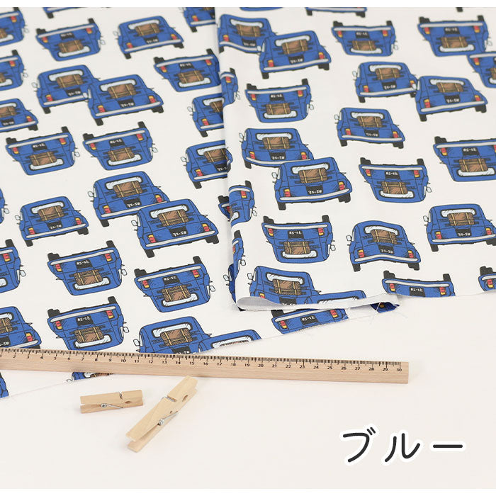 《 クラシックカーと休日 》 コットン100% オックス MA-0089~0099