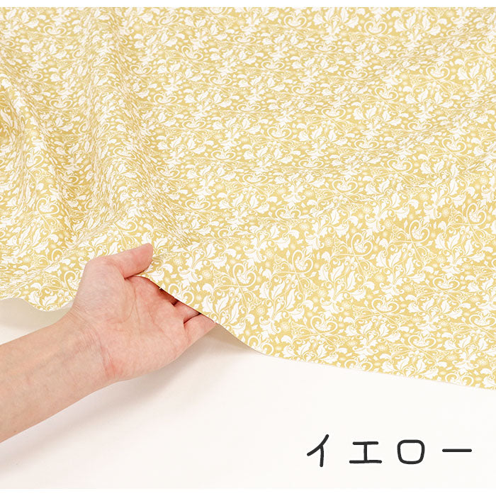 《 ダマスク柄1 》コットン100% オックス MA-0354~0360