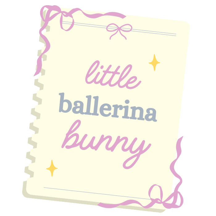 《 リトル・バレリーナ・バニー 》コットン100% オックス MA-0588~0591