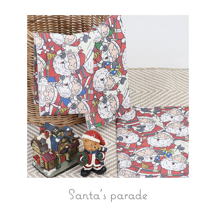 《 サンタズ・パレード 》コットン100% オックス MA-0561~0563