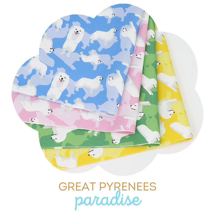 《 グレイトピレニーズパラダイス 》コットン100% オックス MA-0554~0557