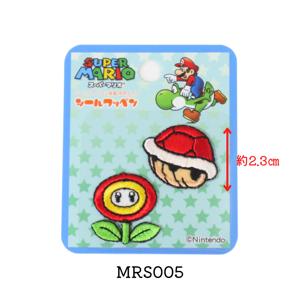 【ワッペン】スーパーマリオ シールワッペン