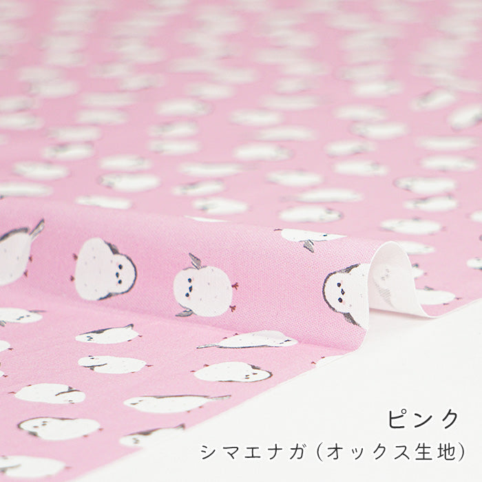 《 シマエナガ 》コットン100% オックス MA-0244~0250・0682~0683