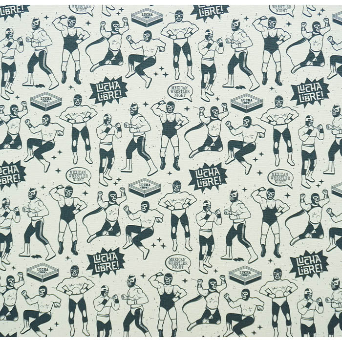 《 君もルチャらないか? 》コットン100% オックス MA-0015