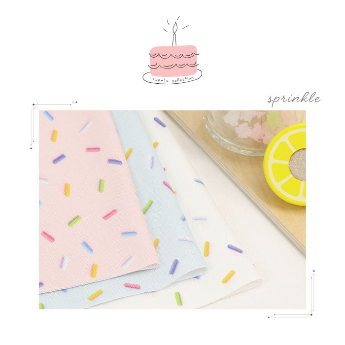 《 スイーツコレクション ~スプリンクル柄~ 》 コットン100% オックス MA-0661~0666
