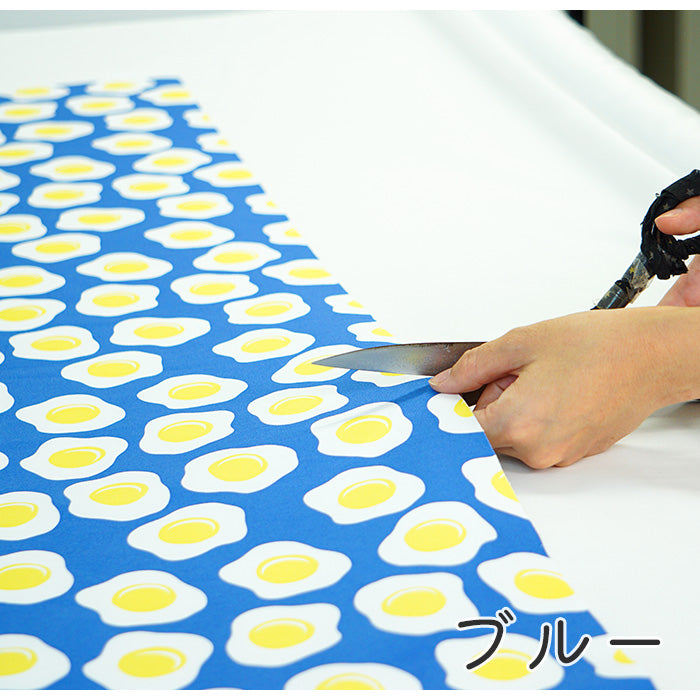 《 目玉焼きパーティ 》コットン100% オックス MA-0100~0103