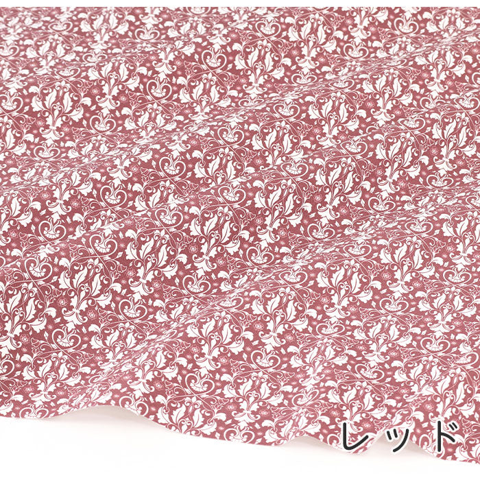 《 ダマスク柄1 》コットン100% オックス MA-0354~0360