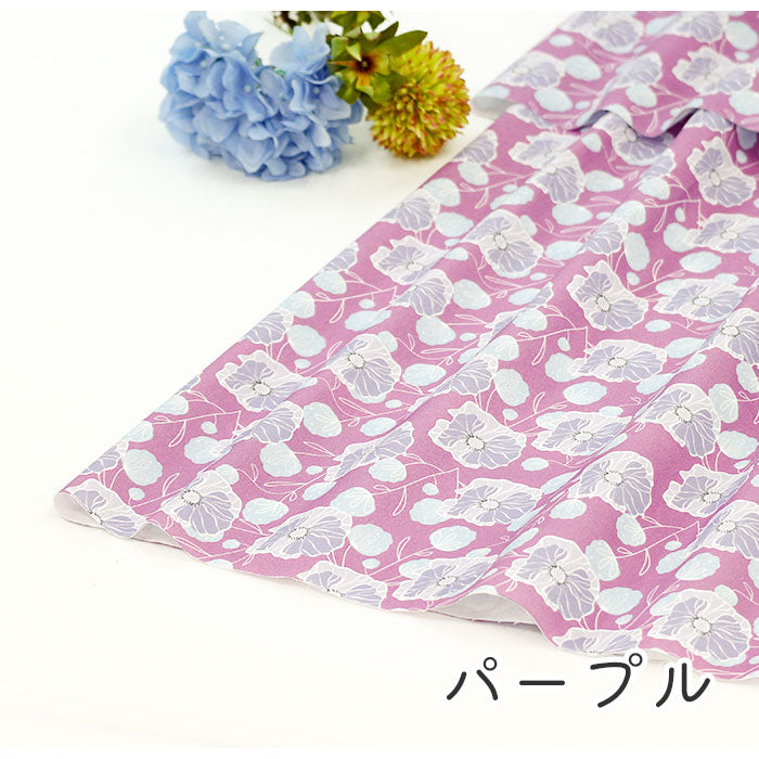 《 ヒナゲシ 》 コットン100% シーチング MA-0324~0330