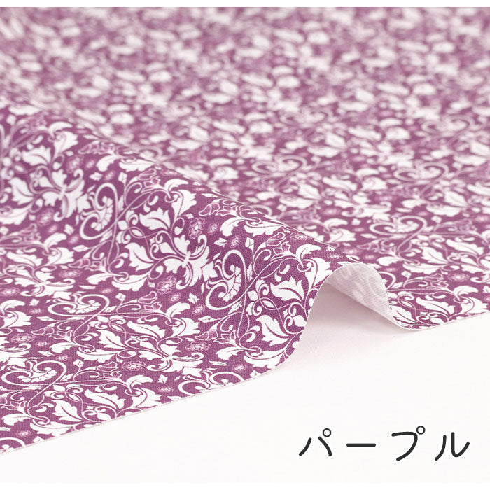 《 ダマスク柄1 》コットン100% オックス MA-0354~0360