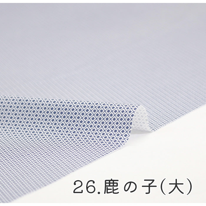 《 WASABIシリーズ5 鹿の子(大) 》 コットン100% シーチング MA-0240