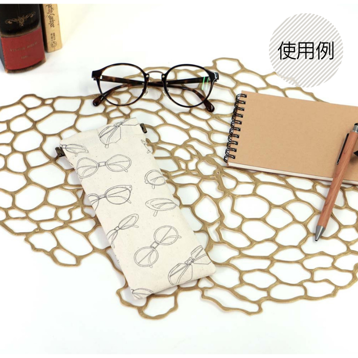 《 めがね、めがね 》コットン100% オックス MA-0077~0079