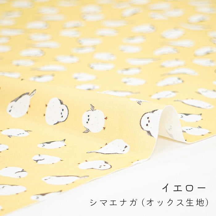 《 シマエナガ 》コットン100% オックス MA-0244~0250・0682~0683