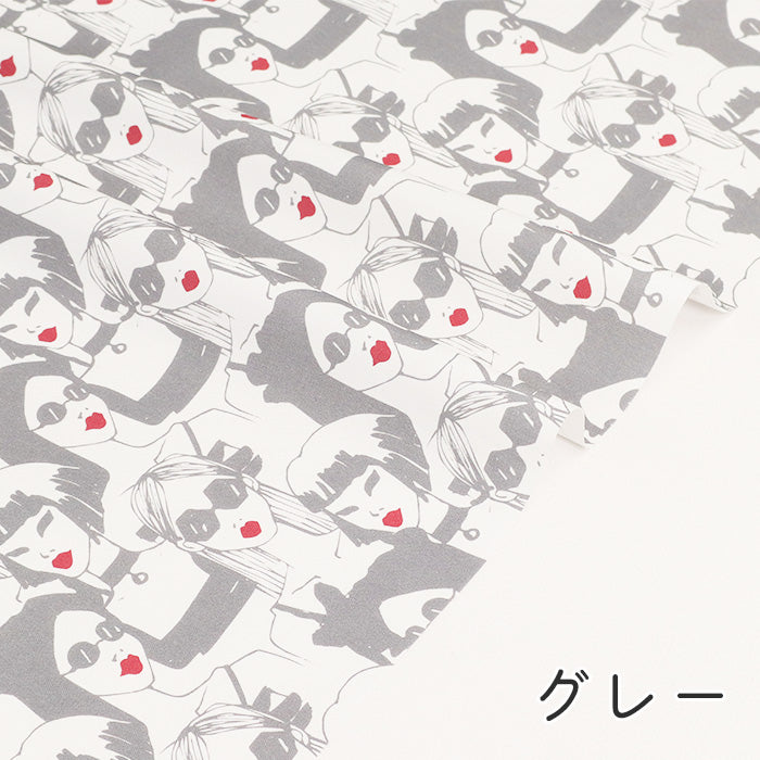 《 赤いリップ 》 コットン100% オックス MA-0469~0471